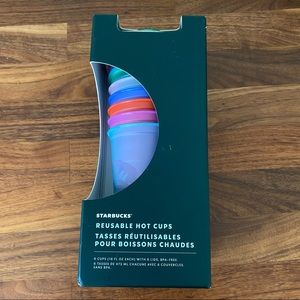 BNIB Starbucks Hot Cup Set of 6